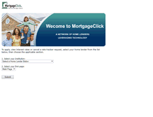 Tablet Screenshot of mortgageclick.org